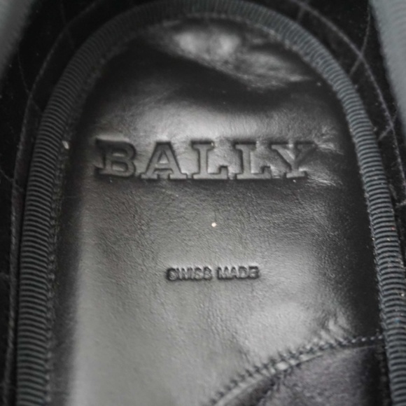 Bally Velvet Velour Leather Tassel Loafers main image 4